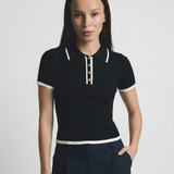 Koszulka polo Linea Contour z bawełny
