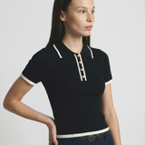 Koszulka polo Linea Contour z bawełny