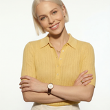 Amy Gładki Sweter Polo