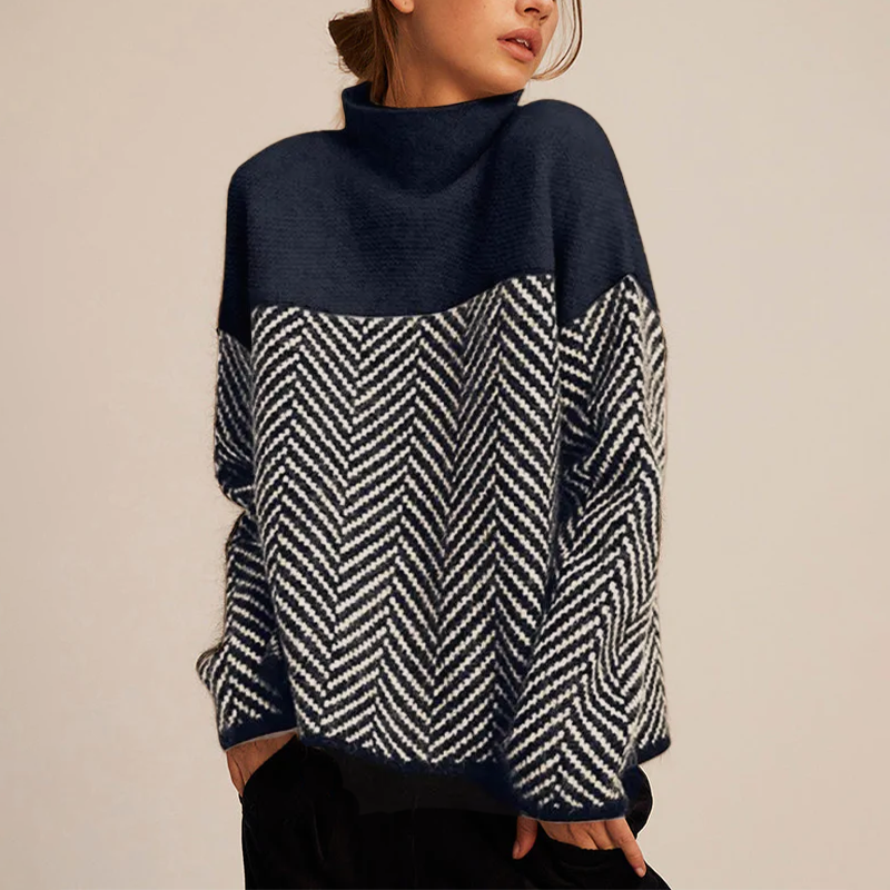 Isabelle - Sweter z Golfem