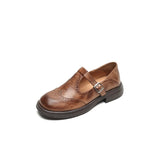Velda | Eleganckie Buty Mary Jane z Sztucznej Skóry