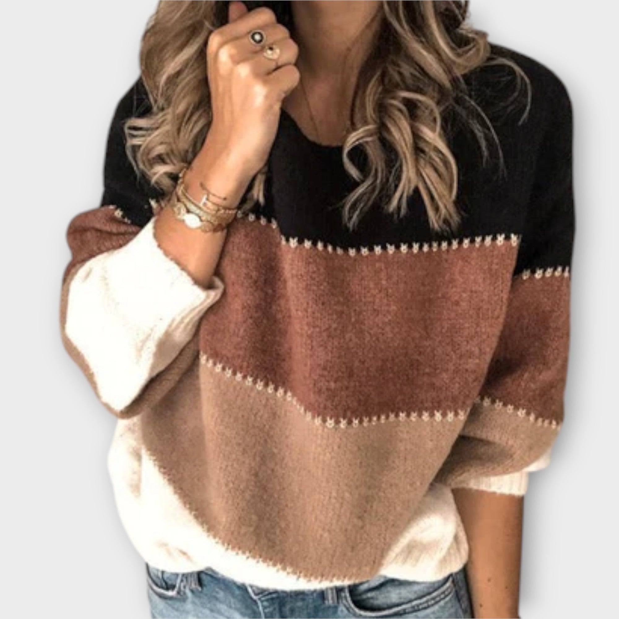 Elisa - Sweter Casual i Wygodny