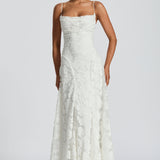 Clara - Elegancka Maxi Sukienka