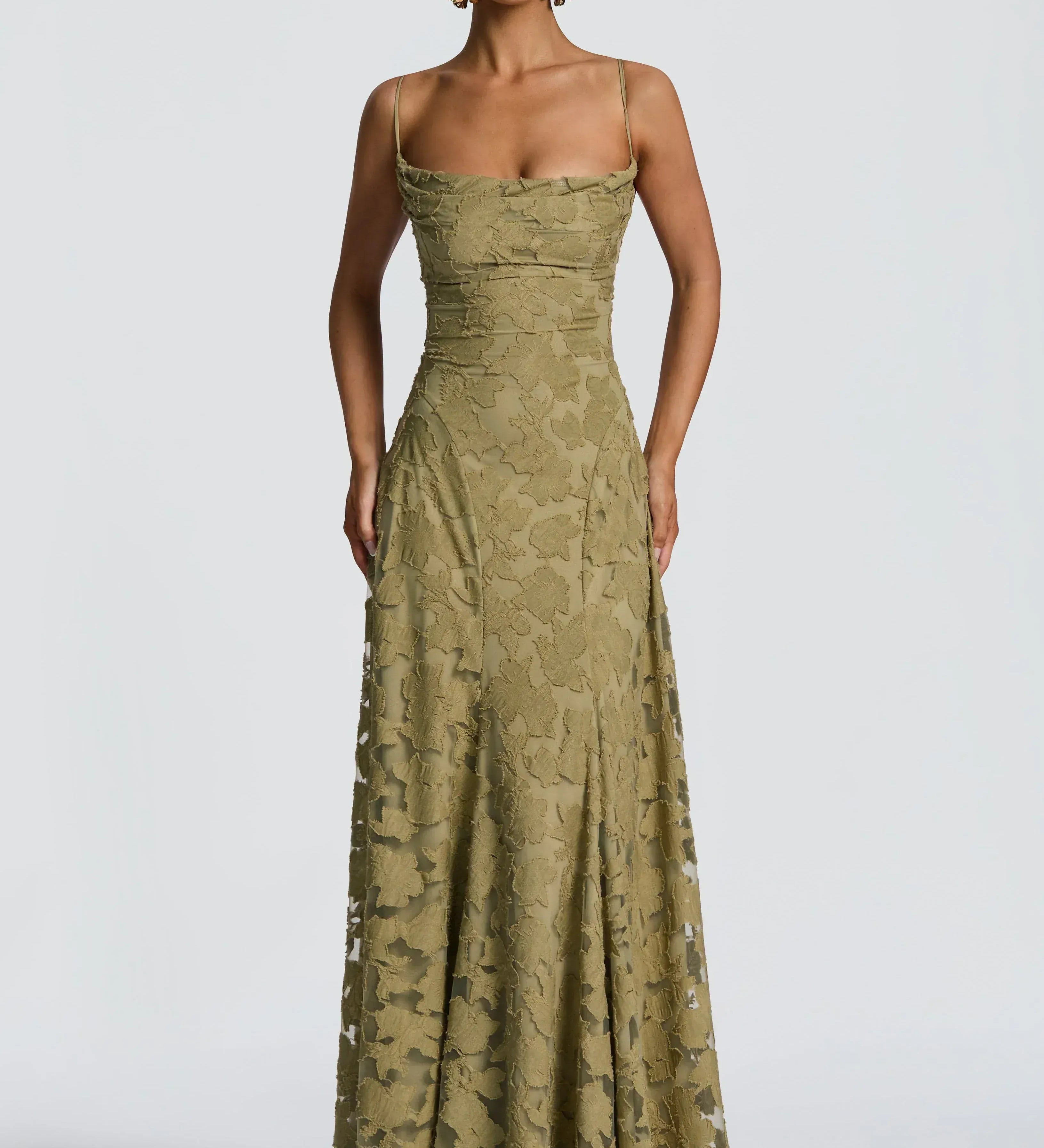 Clara - Elegancka Maxi Sukienka
