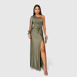 Melyssa - Elegancka Sukienka Maxi na Wieczór