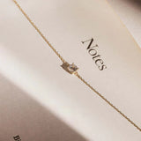 Dalynette | Bransoletka z Kamieniami Moissanite w Złocie 14k