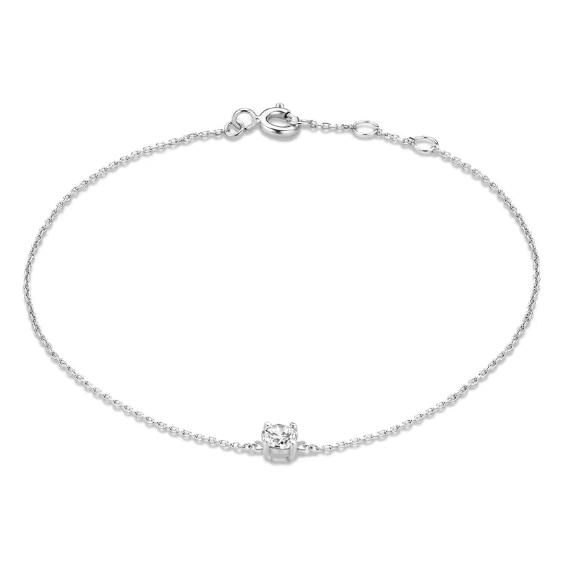 Dalynette | Bransoletka z Kamieniami Moissanite w Złocie 14k
