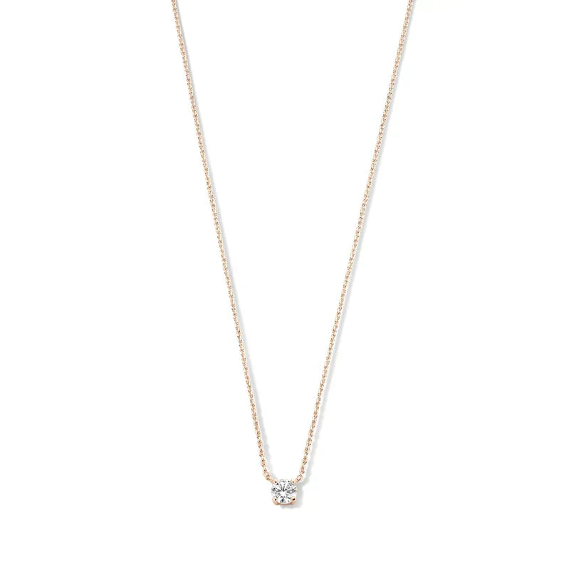Ysavienna | Naszyjnik z Kamieniem Moissanite w Złocie 14k