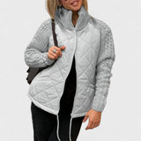 Nora - Sweter w patchworkowym stylu dla kobiet