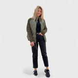 Nora - Sweter w stylu patchwork dla kobiet