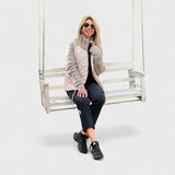Nora - Sweter w stylu patchwork dla kobiet