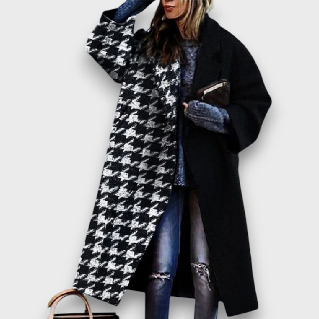 Fioren – Długi płaszcz w stylu oversize