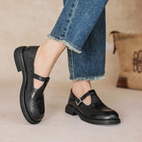 Velda | Eleganckie Buty Mary Jane z Sztucznej Skóry