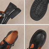 Velda | Eleganckie Buty Mary Jane z Sztucznej Skóry