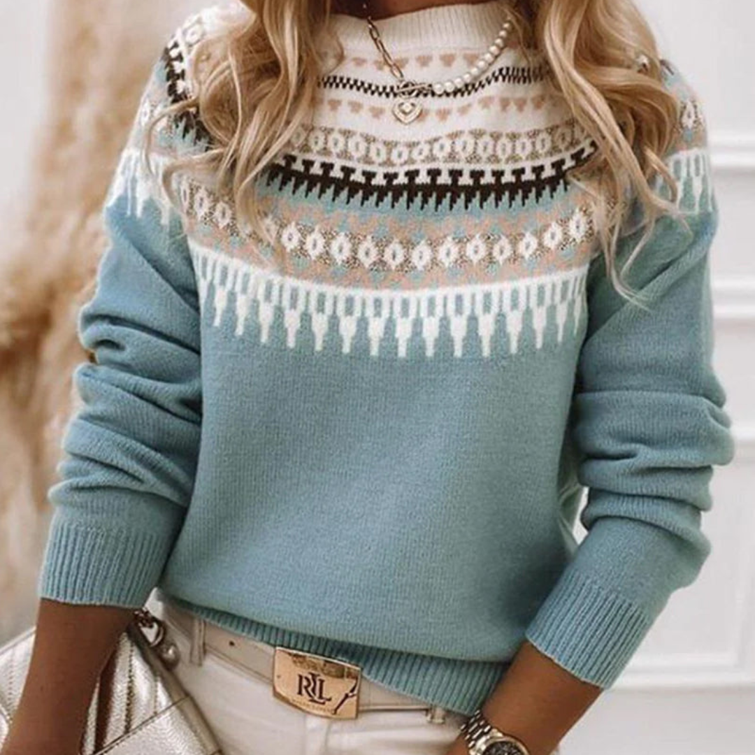 Kelly - Ciepły Sweter Tricot