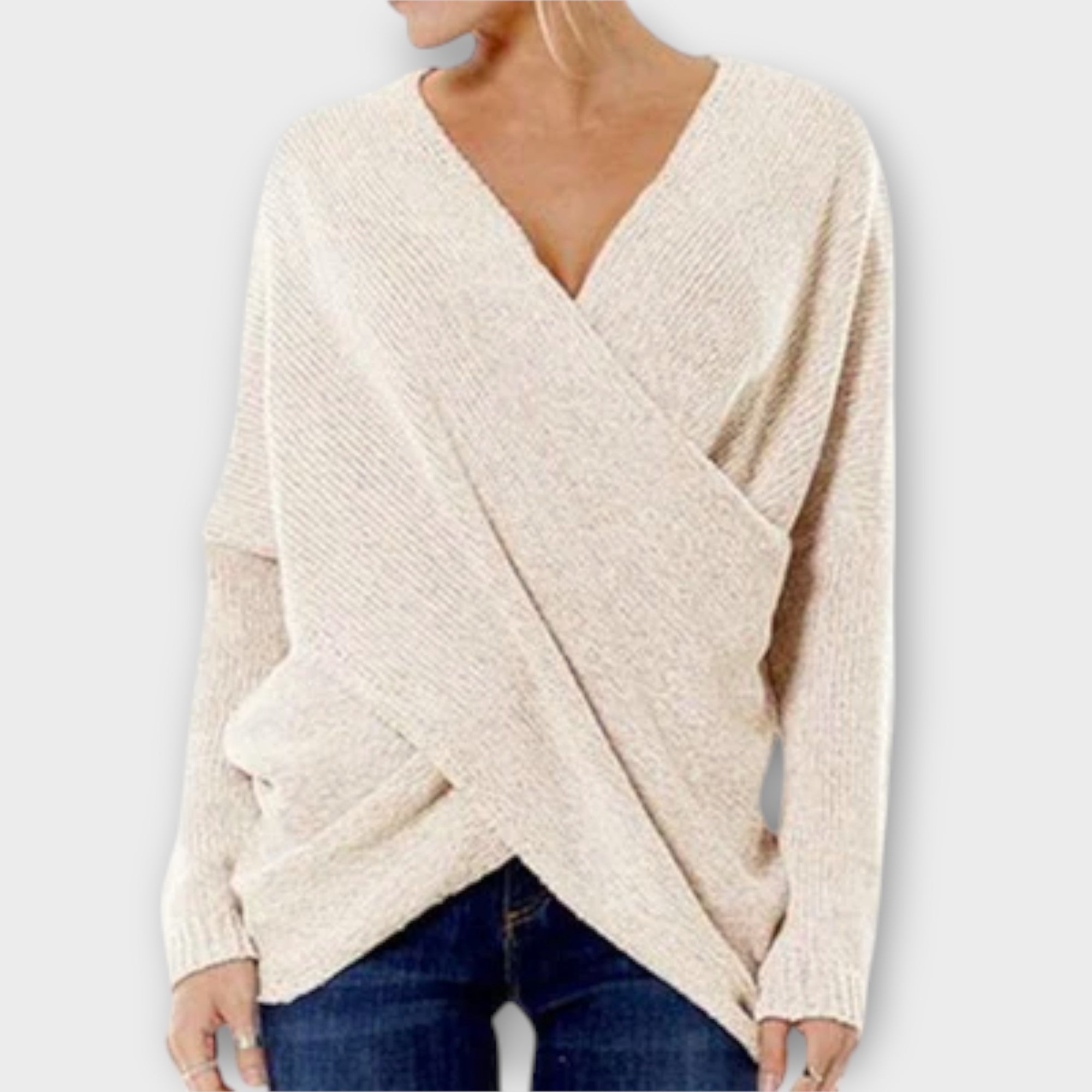 Heidi - Sweter Przeplatany