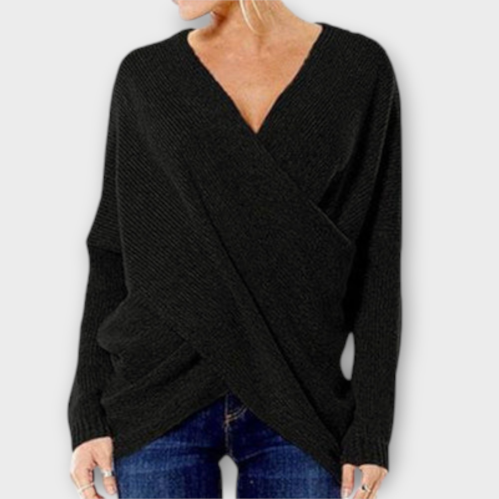 Heidi - Sweter Przeplatany