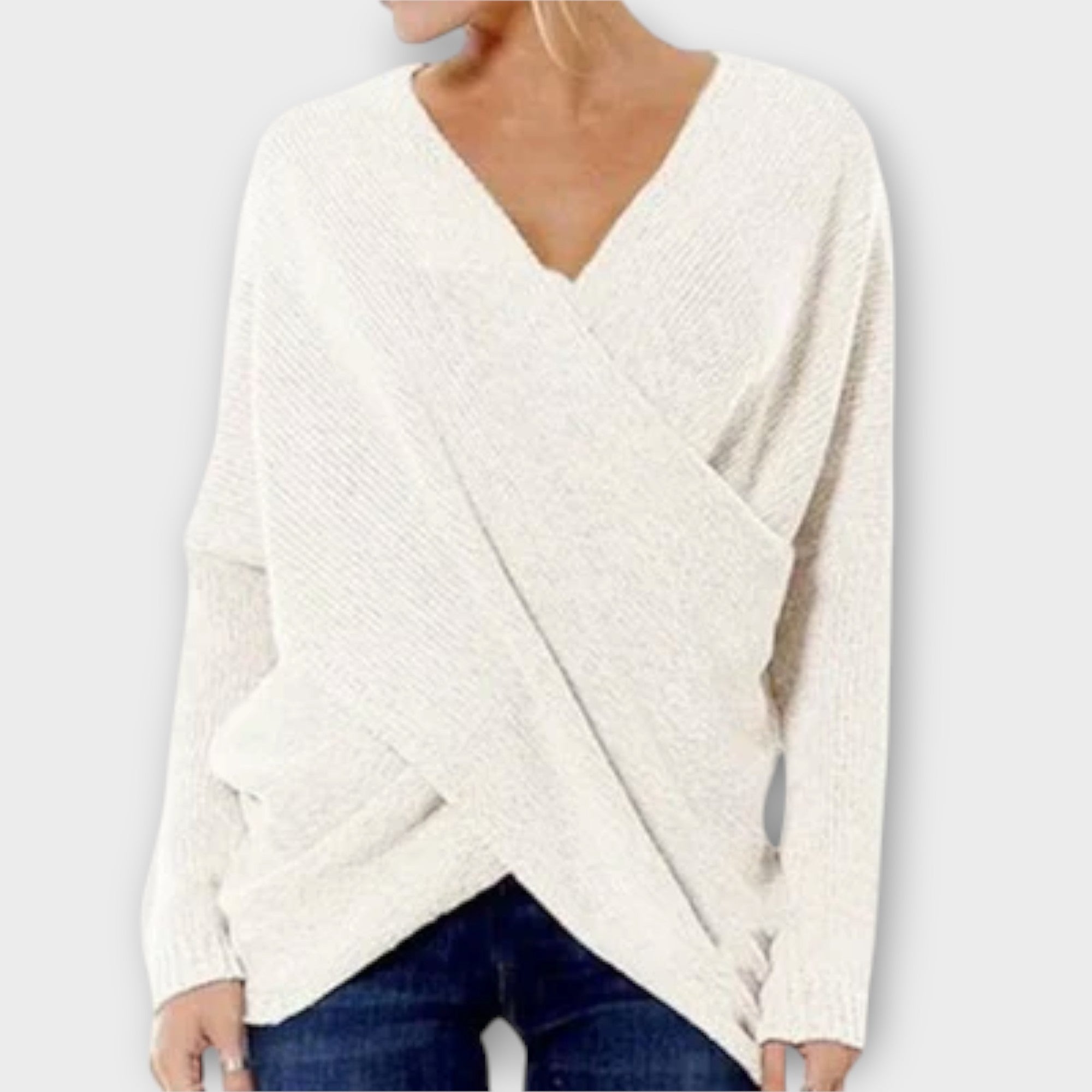 Heidi - Sweter Przeplatany